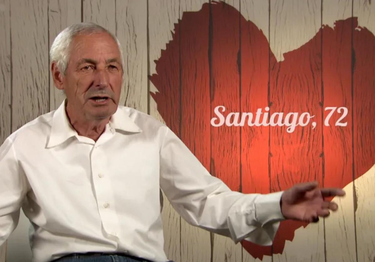 Santiago, el burgalés de 72 años en First Dates.