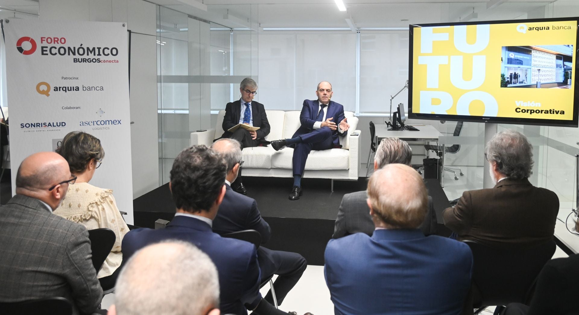 La ponencia de Lorenzo Amor en el Foro Económico de Burgosconecta, en imágenes