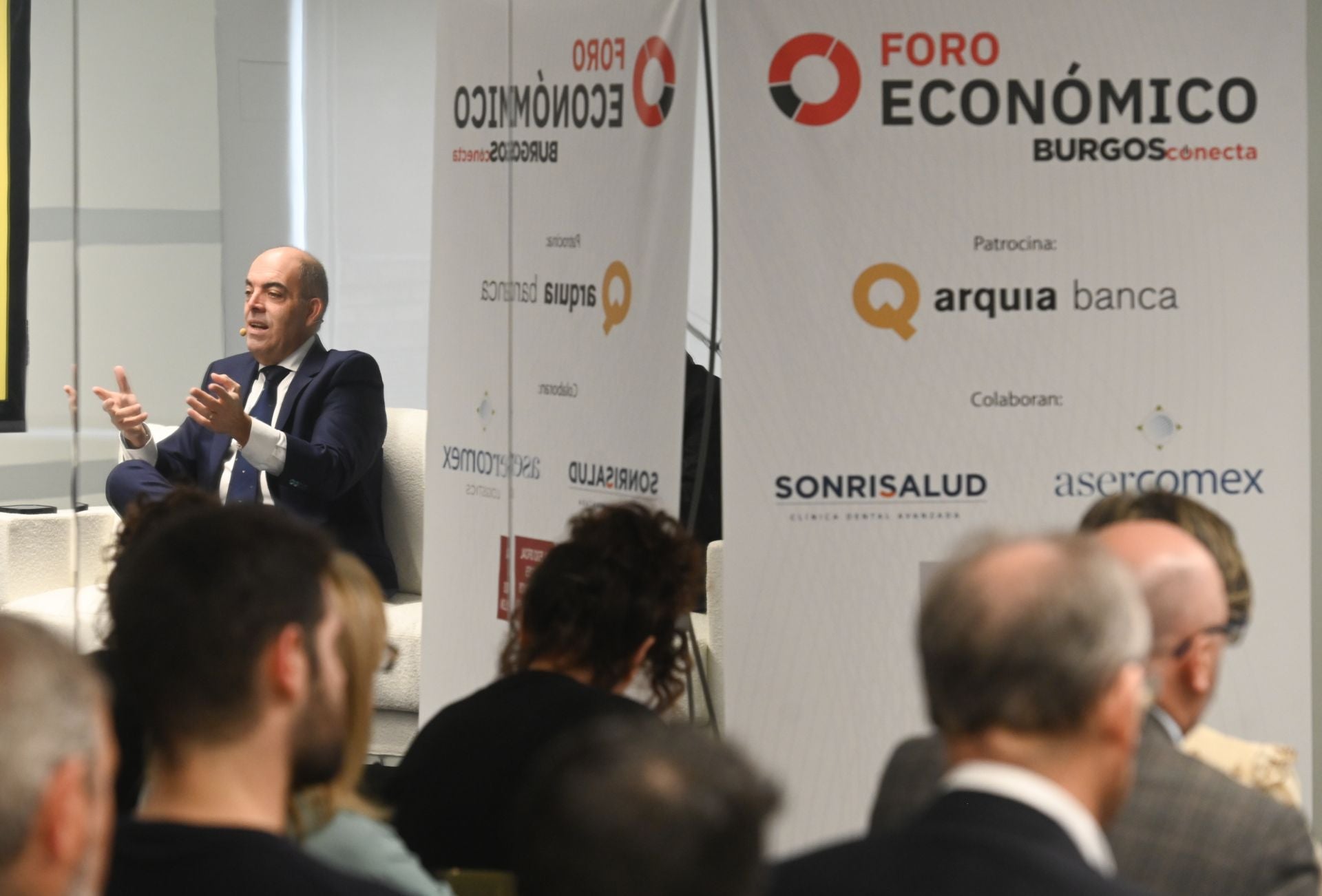 La ponencia de Lorenzo Amor en el Foro Económico de Burgosconecta, en imágenes