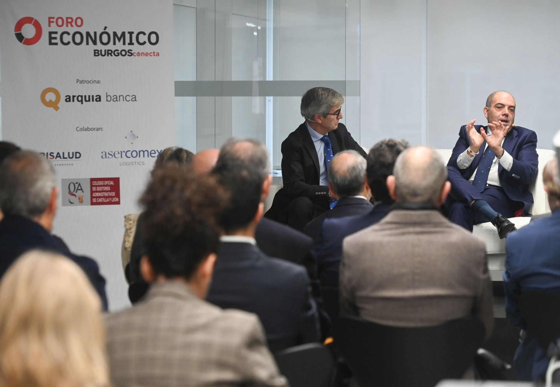 La ponencia de Lorenzo Amor en el Foro Económico de Burgosconecta, en imágenes