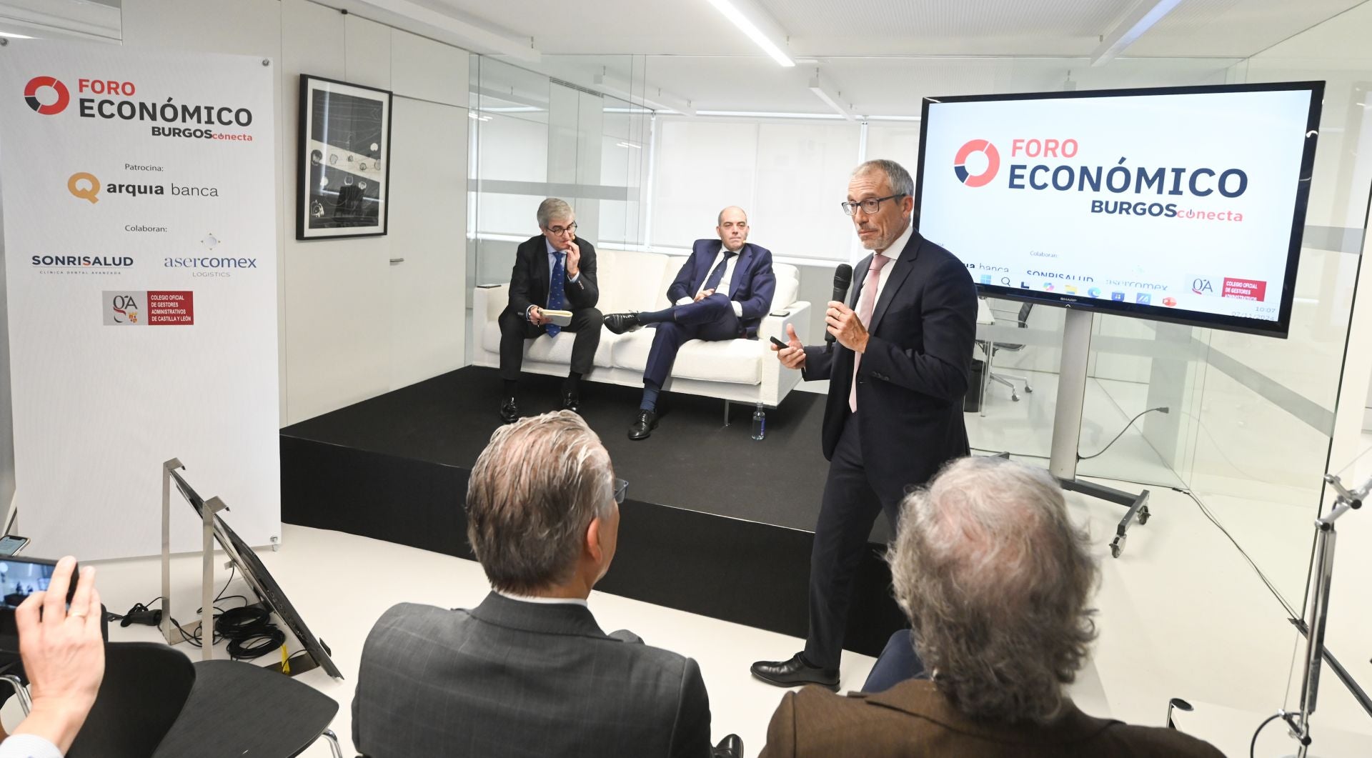 La ponencia de Lorenzo Amor en el Foro Económico de Burgosconecta, en imágenes