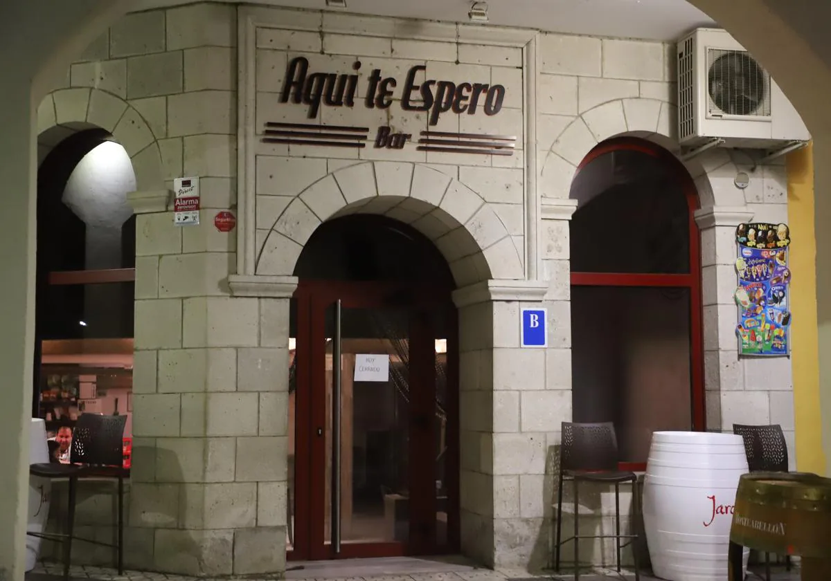 El bar Aquí te Espero de Huerta de Rey.