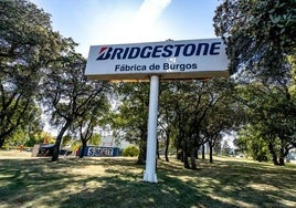 Imagen de la fábrica de Bridgestone en Burgos.