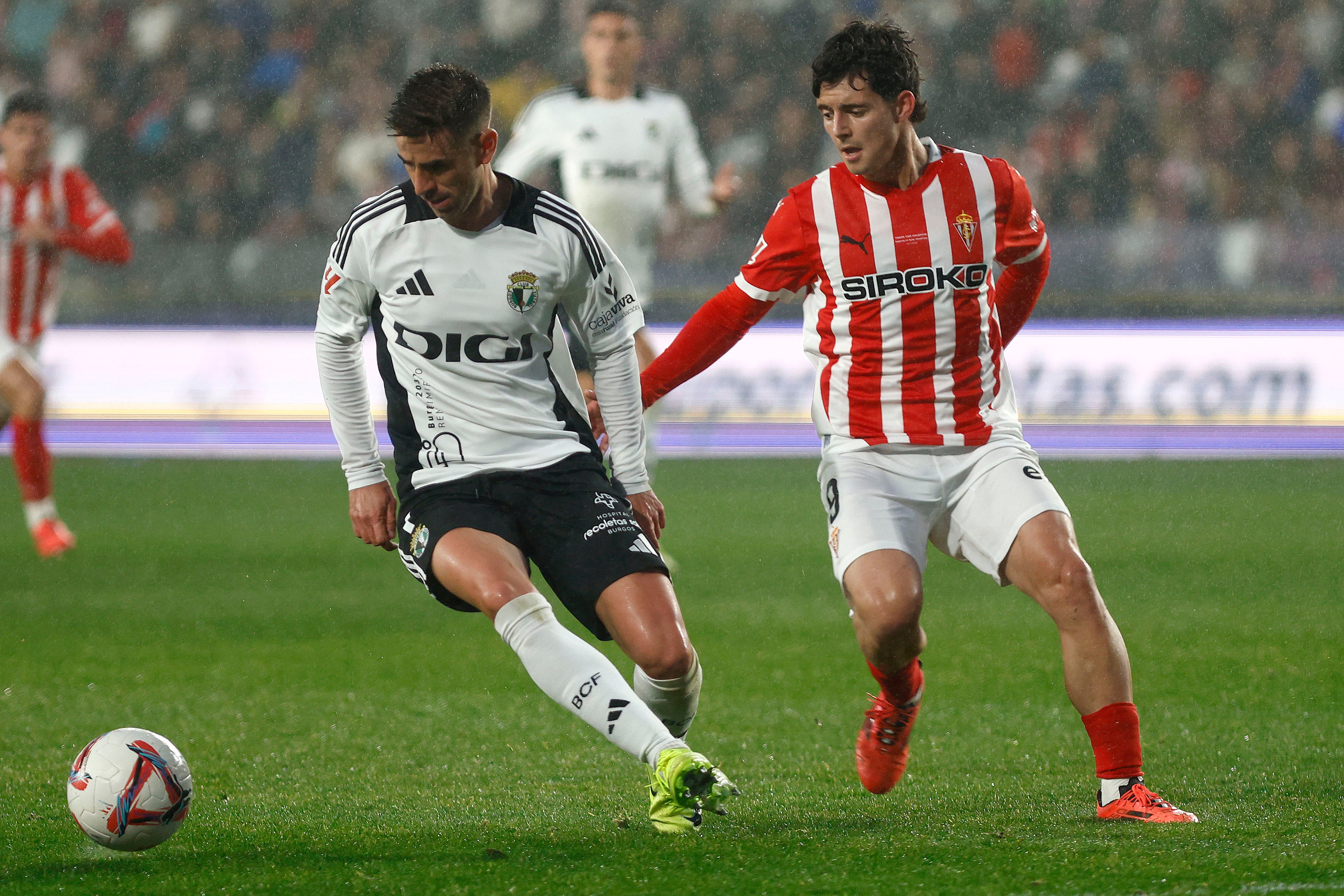 Así ha sido, en imágenes, la derrota del Burgos CF ante el Sporting