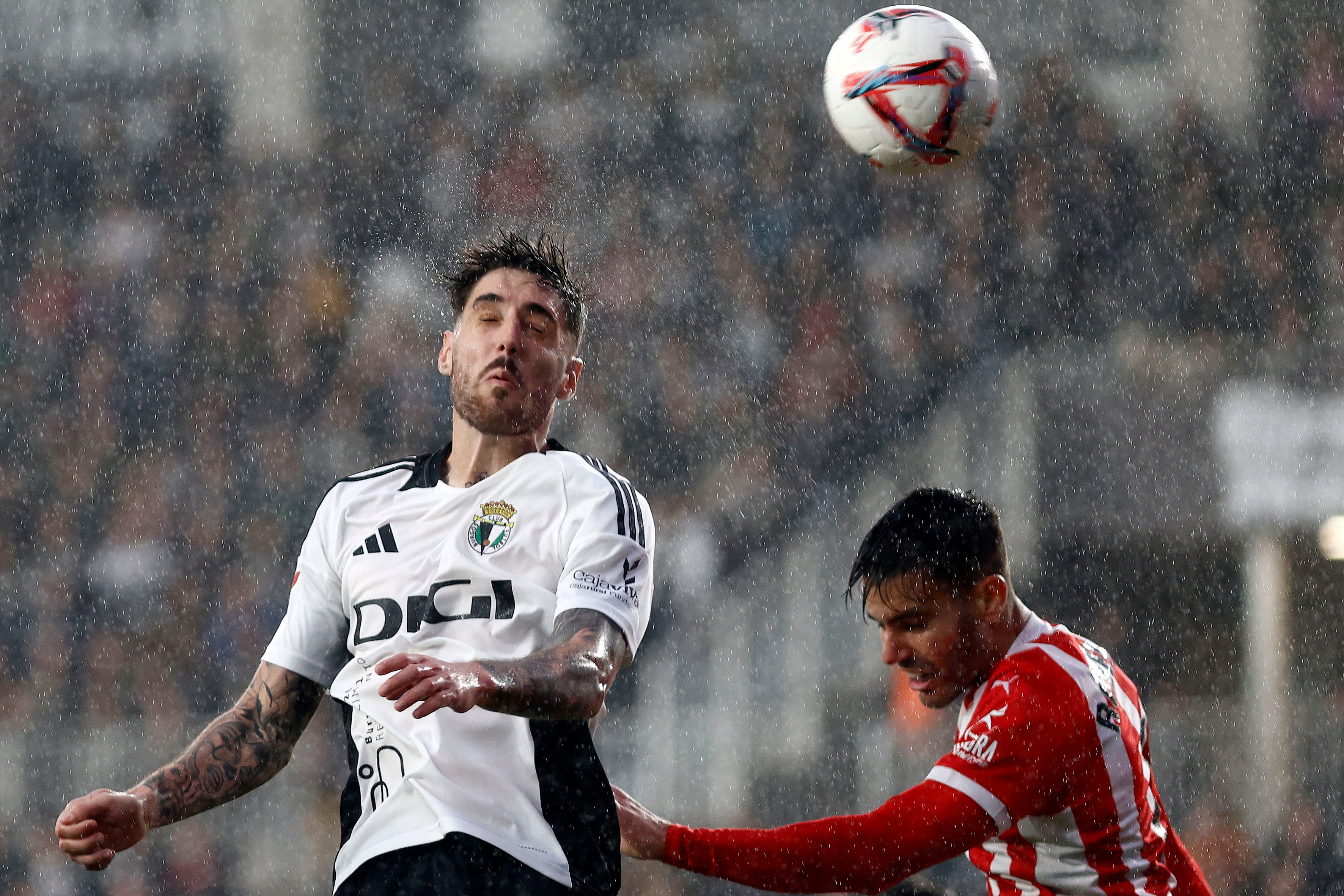 Así ha sido, en imágenes, la derrota del Burgos CF ante el Sporting