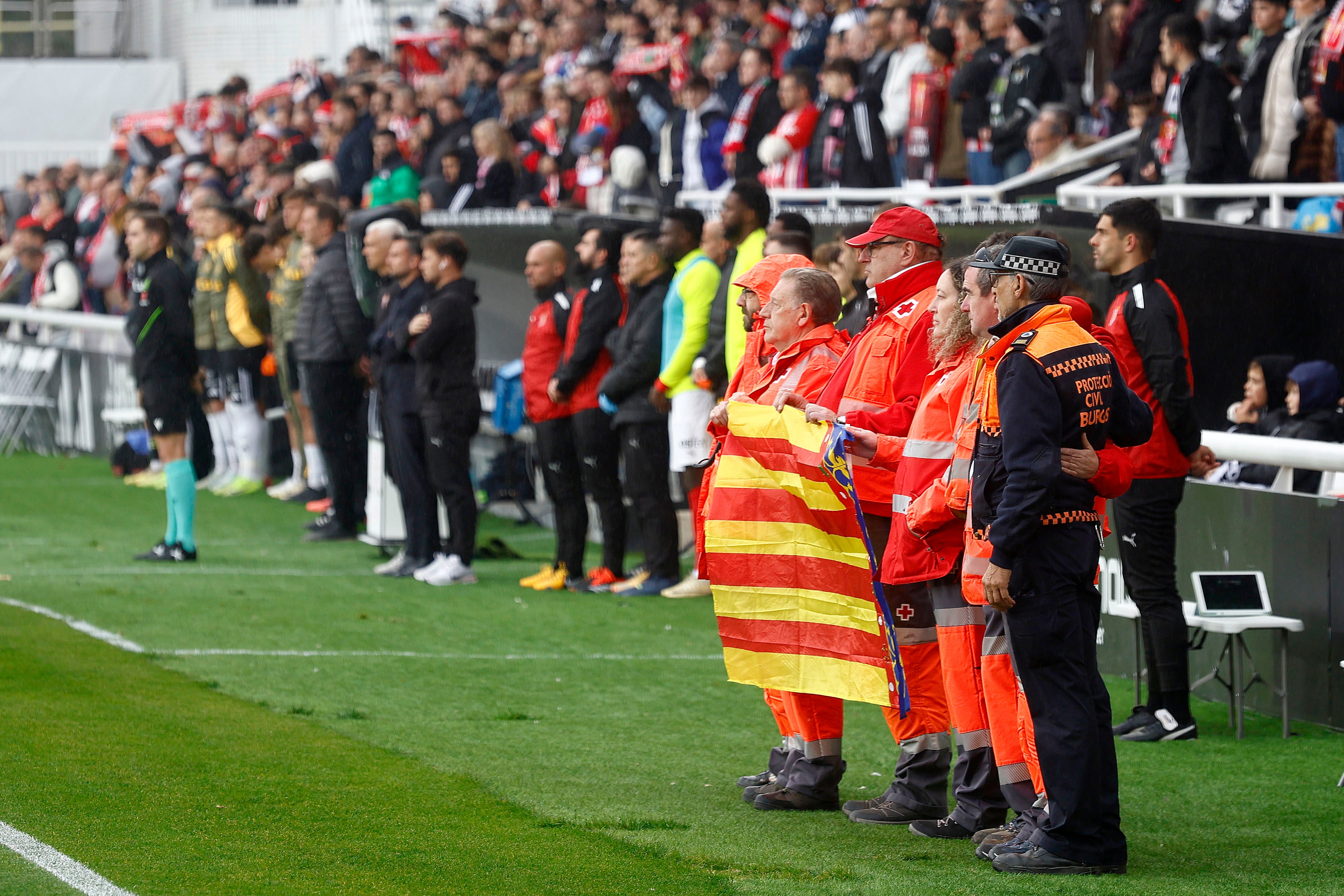 Así ha sido, en imágenes, la derrota del Burgos CF ante el Sporting