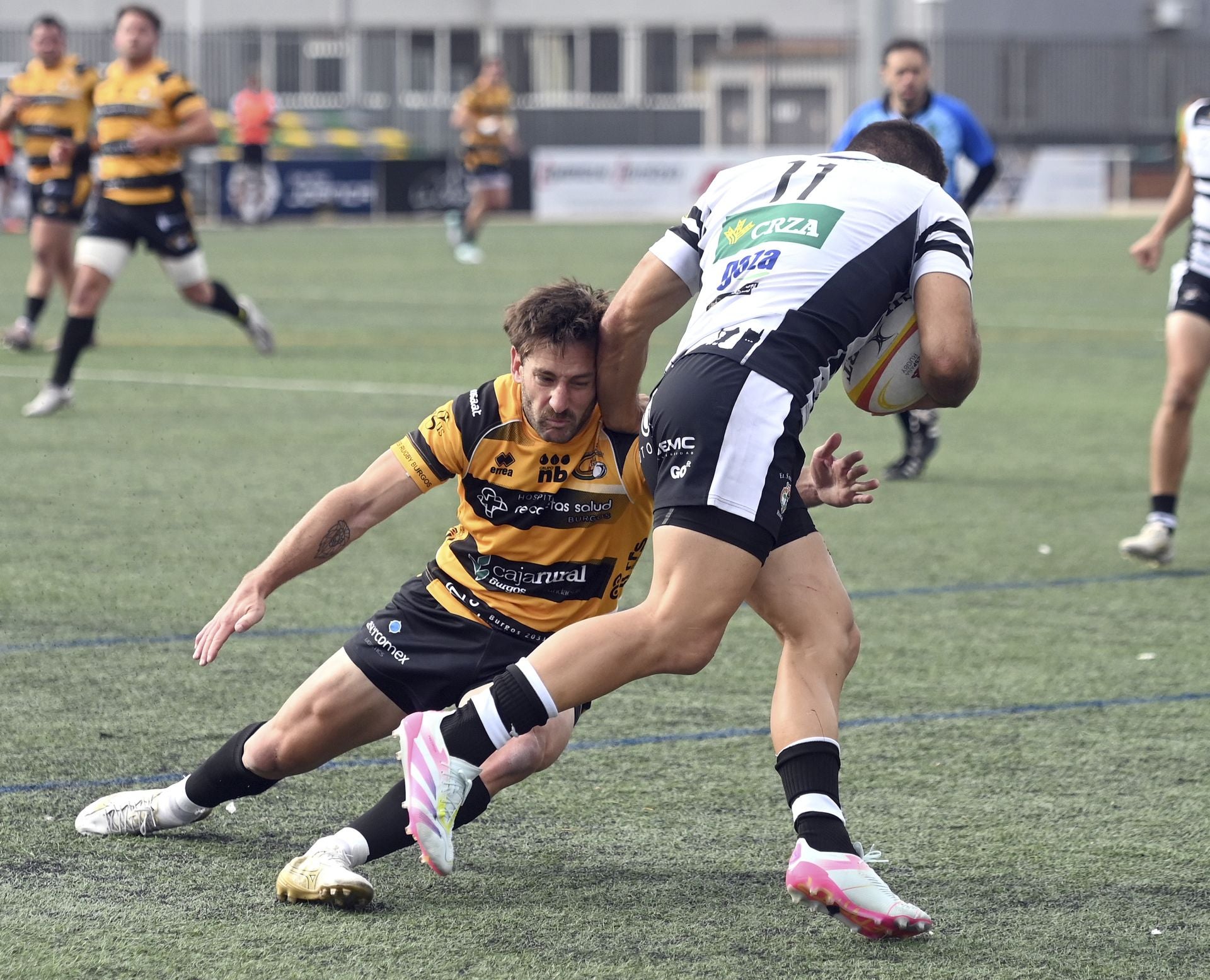 El partido del Recoletas Burgos Caja Rural frente a El Salvador, en imágenes