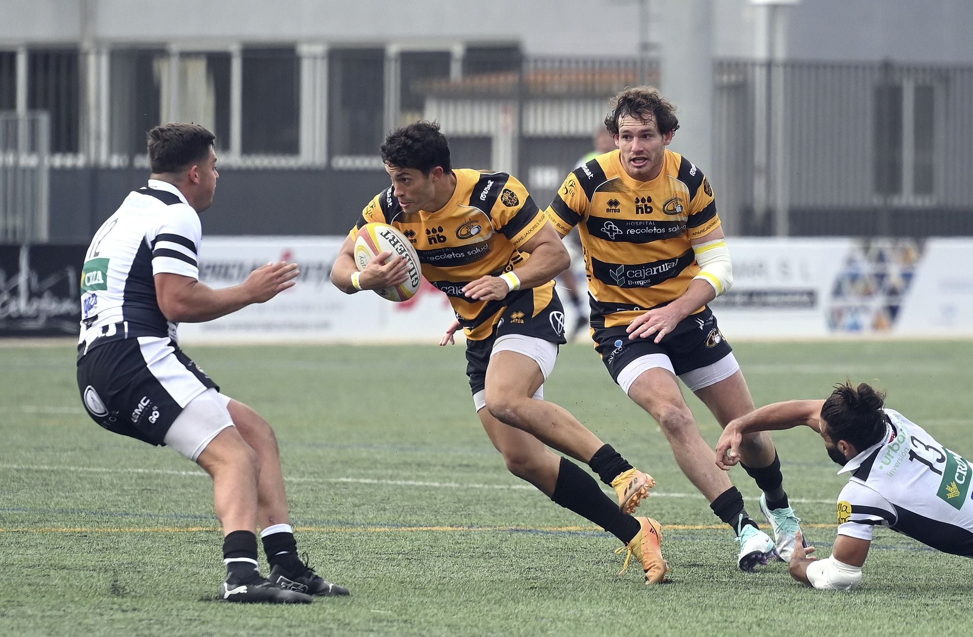 El partido del Recoletas Burgos Caja Rural frente a El Salvador, en imágenes