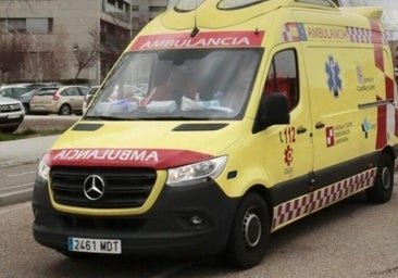 Herido un ciclista en el choque con un turismo en Burgos