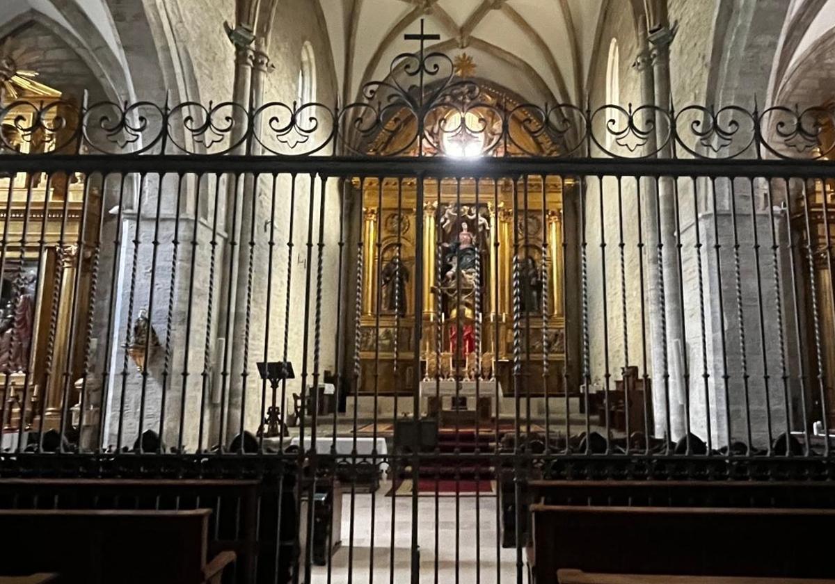 Interior del monasterio de Belorado.