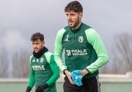 El jugador del Burgos CF Fer Niño.