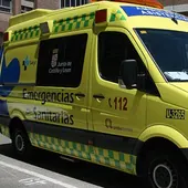 Herido un ciclista de 66 años tras chocar contra un turismo en Burgos