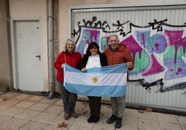 Miembros de la asociación Centro Argentino Burgalés.