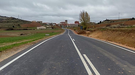 La carretera entre Huerta de Rey y Araúzo de Miel queda abierta al tráfico