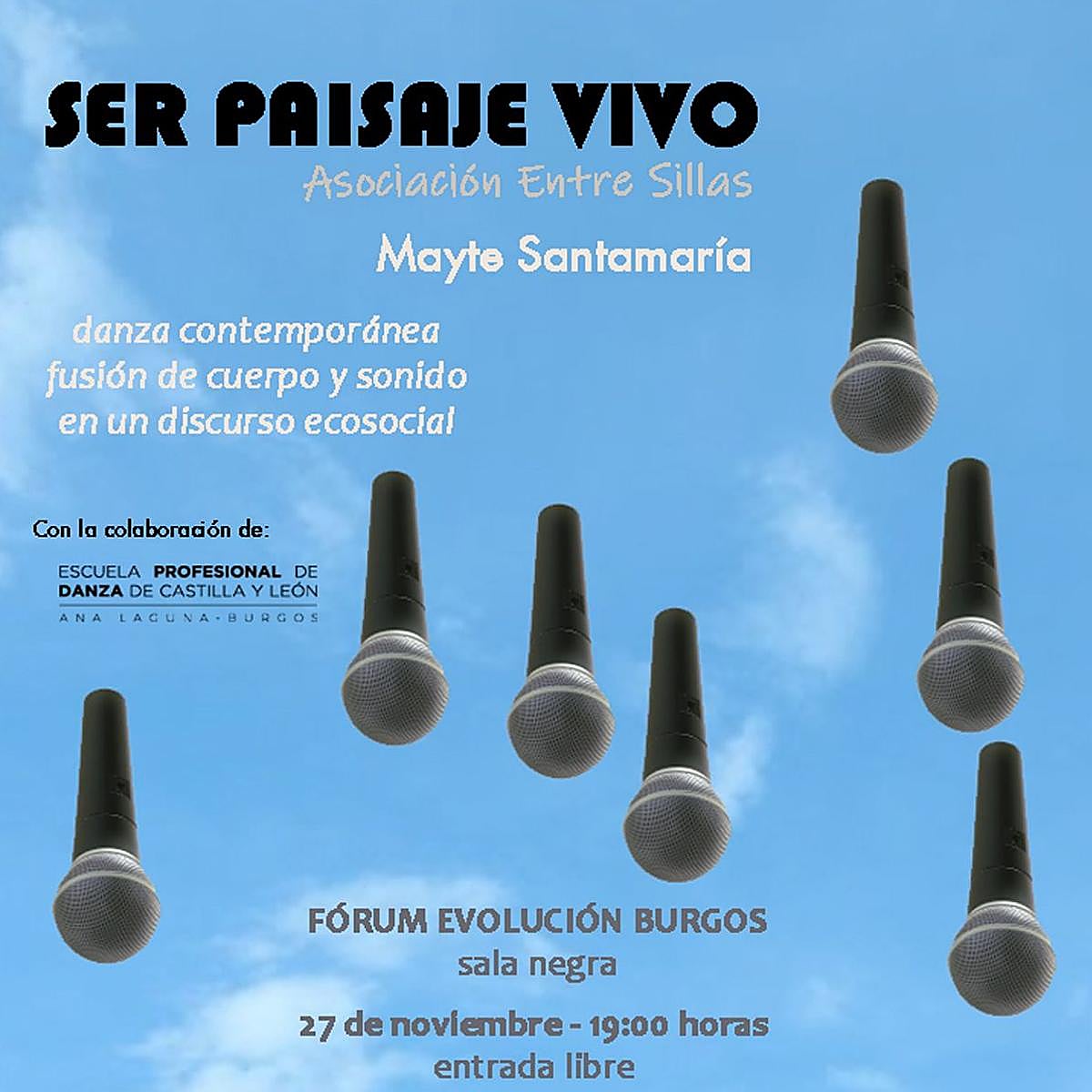 Danza contemporánea y arte sonoro para despertar la conciencia social en Burgos