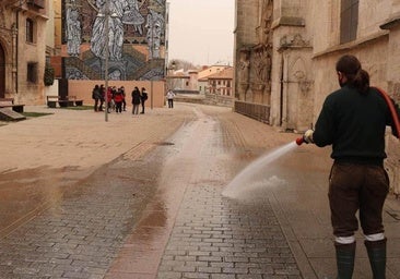 La calima llegará «al máximo» este lunes en la provincia de Burgos