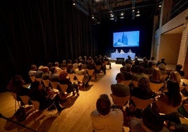 Asistentes a la jornada organizada por ProBurgos para potenciar el turismo de congresos.