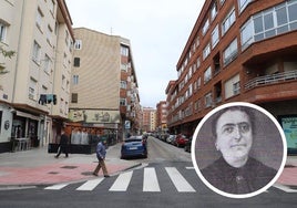 La calle Petronila Casado de Burgos.