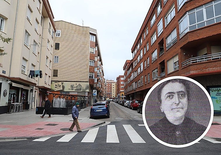 La calle Petronila Casado de Burgos.