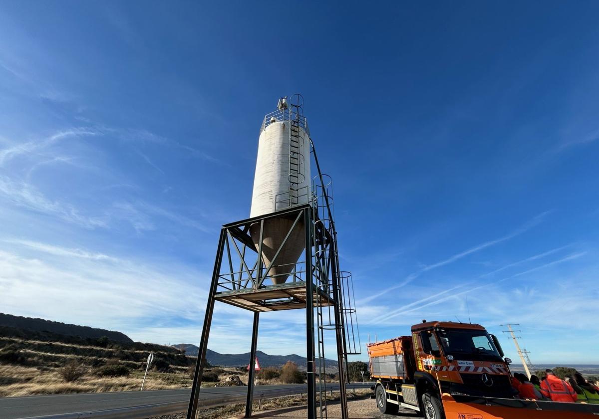 Silo de Otero de Herreros, en la provincia de Segovia.