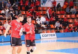 Fabrizio Casanova y Javi Rodríguez.