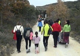 Marcha a pie a los yacimientos de Atapuerca.