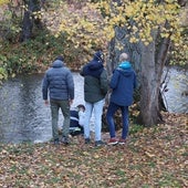 La Policía busca pruebas en el río Arlanzón para esclarecer la muerte del bebé hallado ayer