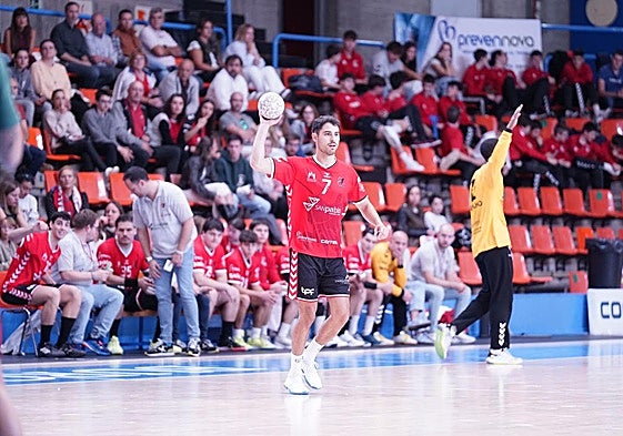 Álex Chan, en un encuentro con el UBU San Pablo Bm. Burgos.