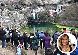 La periodista Rocío Martínez bajará el Belén al Pozo Azul de Covanera.