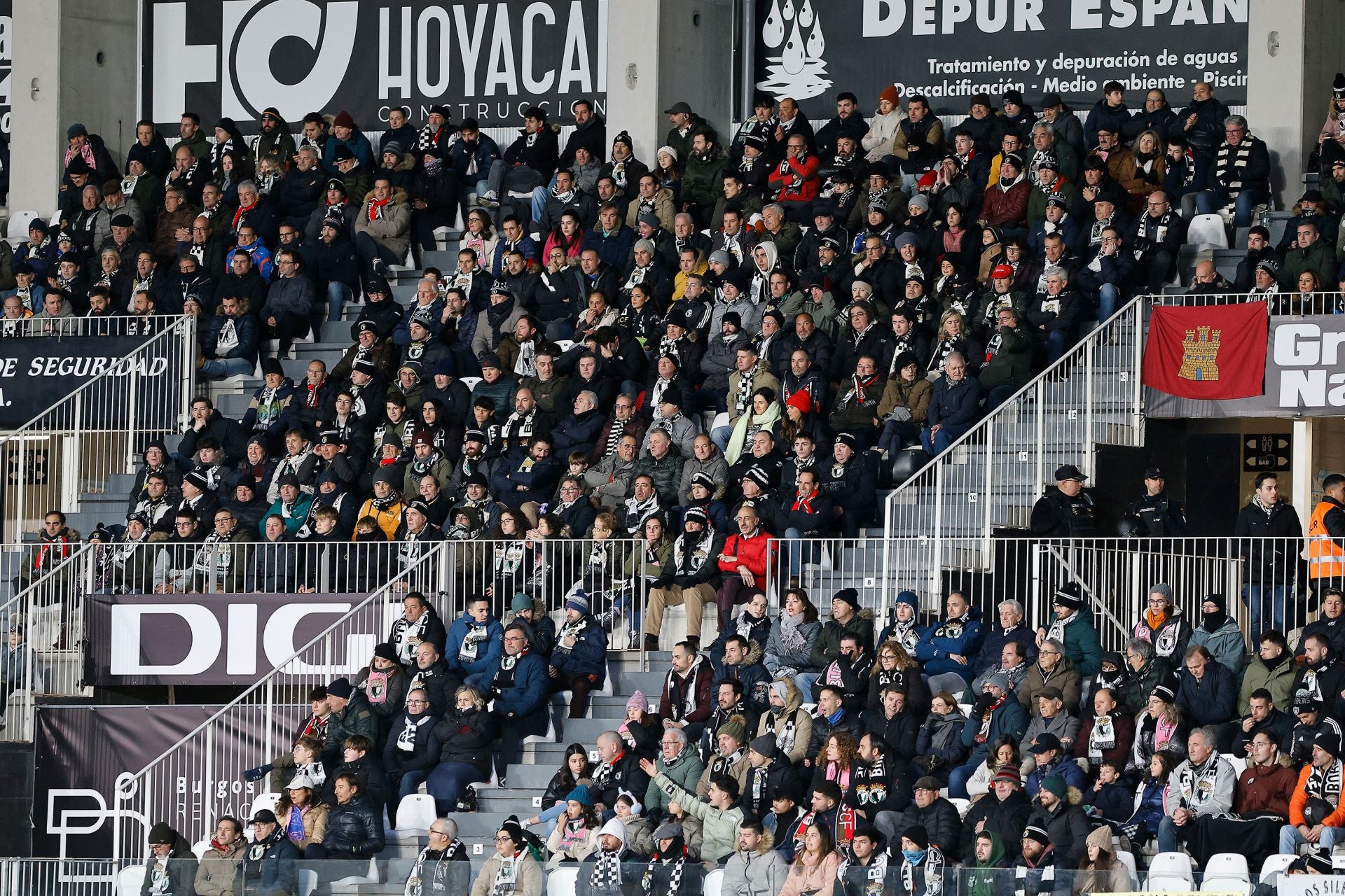 Así ha sido el encuentro entre el Burgos CF y el Málaga CF