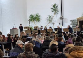 La Orquesta Gregorio Solabarrieta ofreció un concierto solidario en Los Ángeles