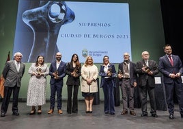 Galardonados en los XII Premios Ciudad de Burgos.