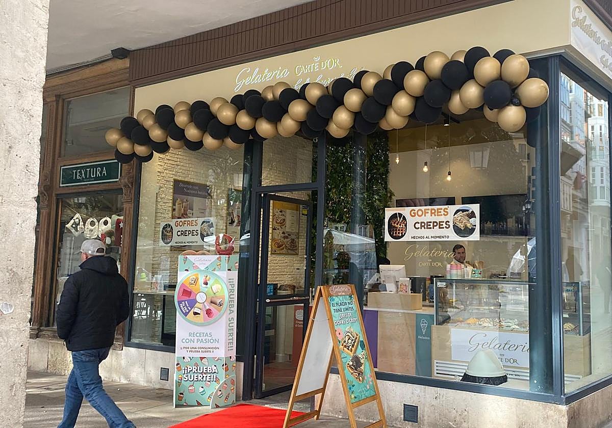 Nuevo local para merendar en la Plaza Mayor de Burgos.