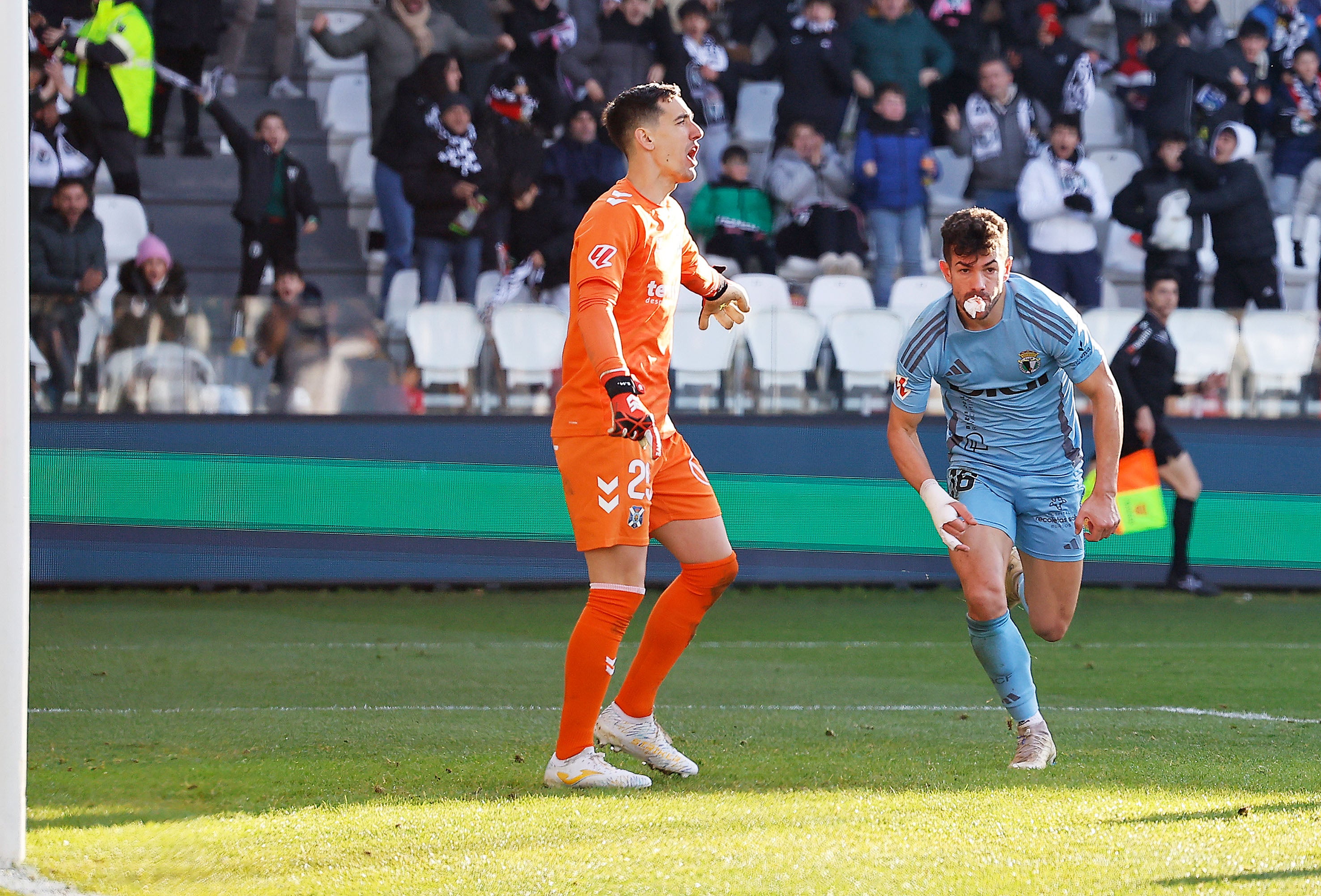 Así ha sido, en imágenes, la victoria del Burgos CF ante el Tenerife