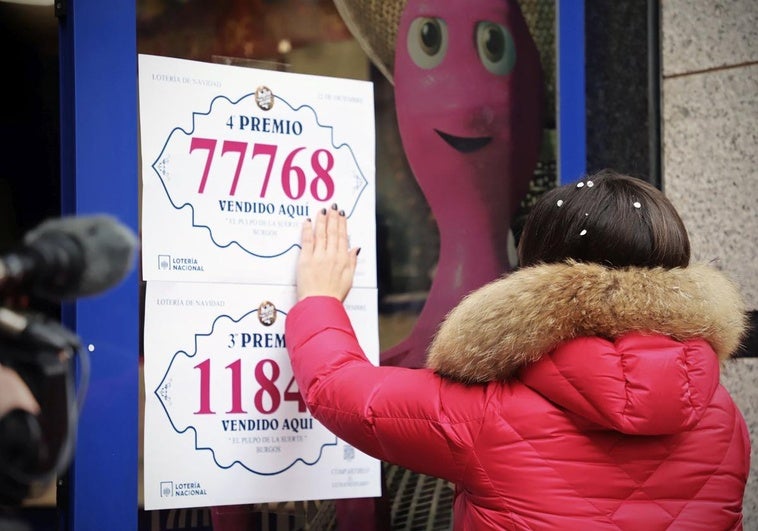 El Pulpo de la Suerte ha venido un cuarto premio en Burgos.