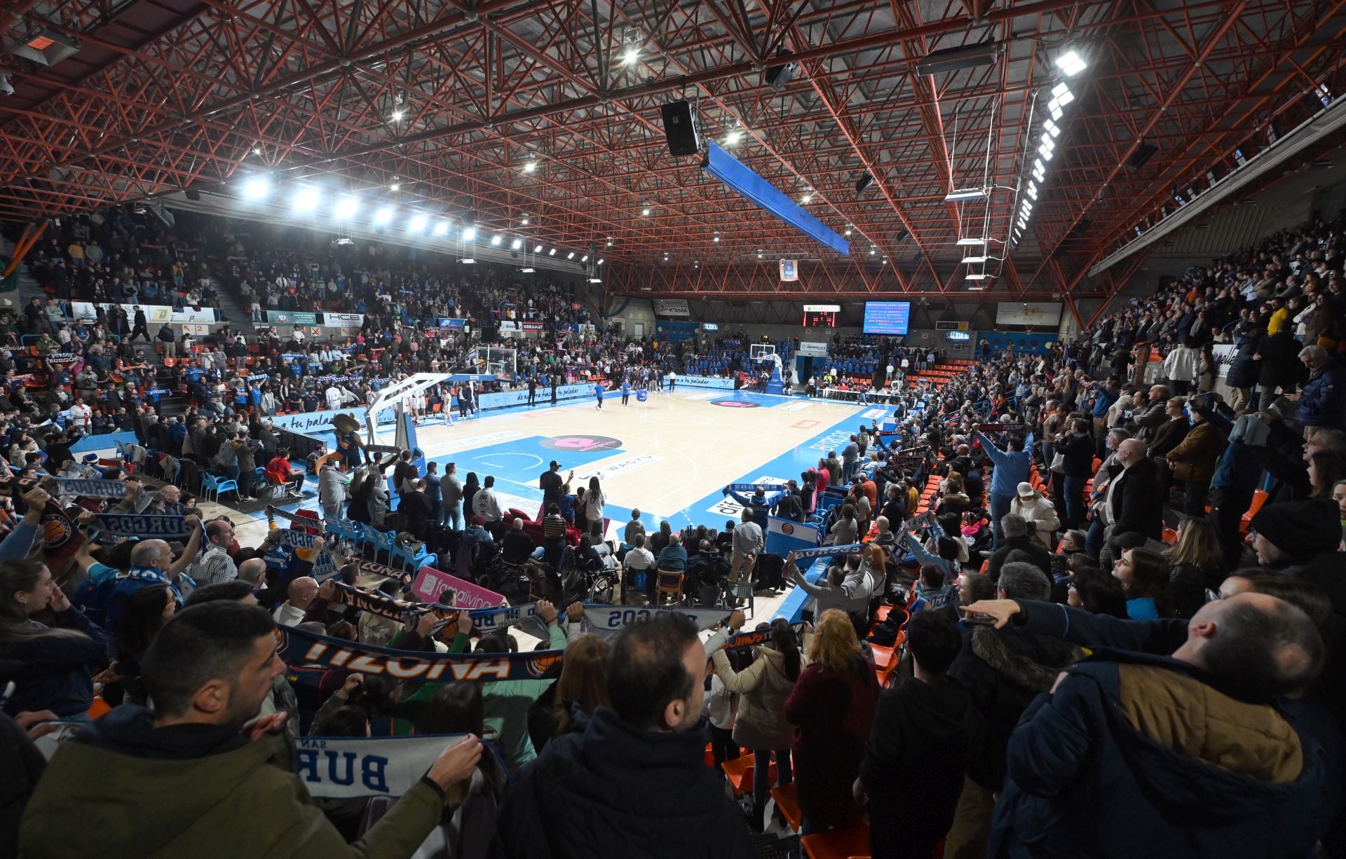 El derbi burgalés de baloncesto, en imágenes