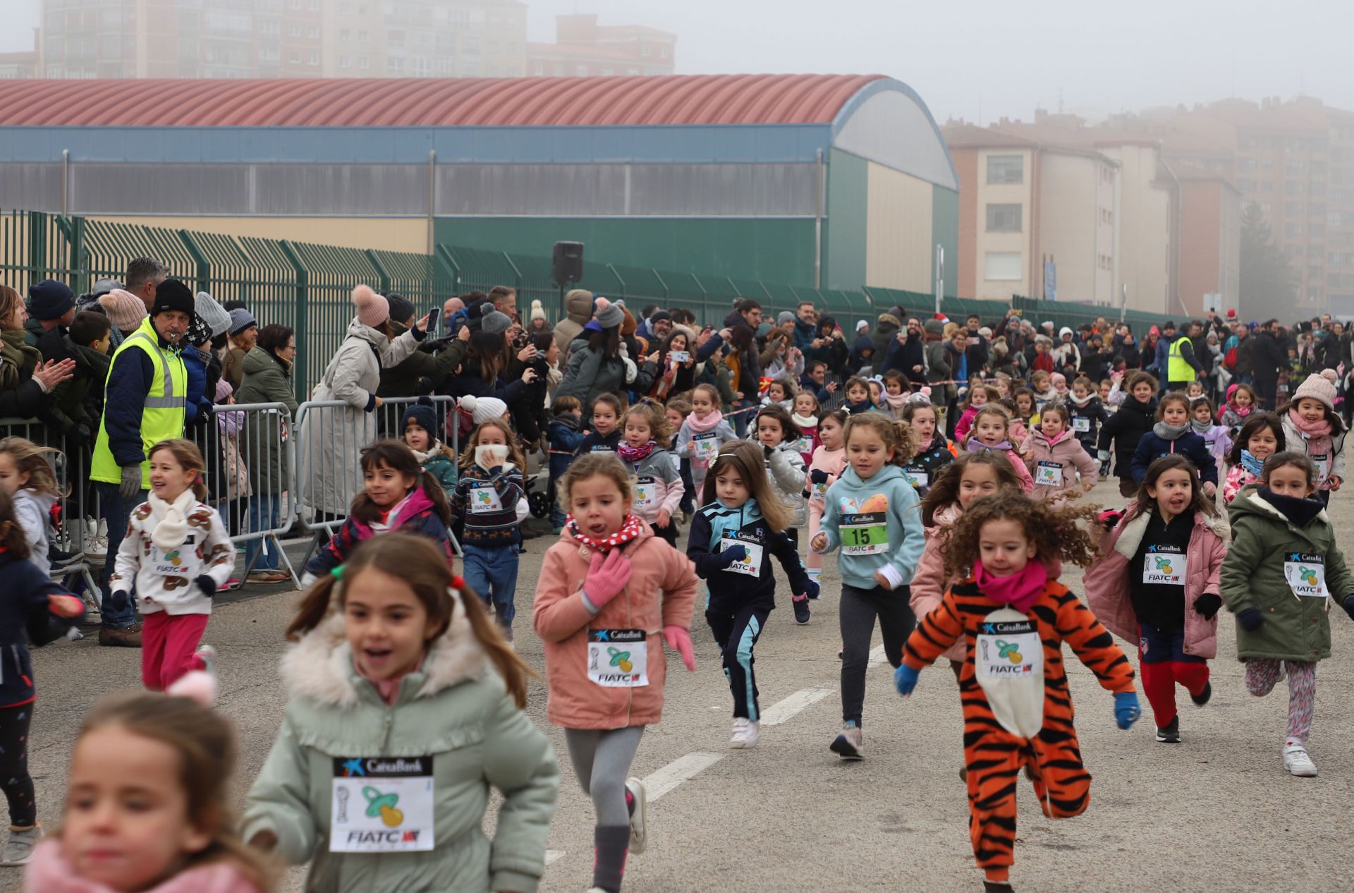 La San Silvestre infantil 2024 de Burgos, en imágenes