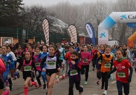 San Silvestre Cidiana infantil 2024 en Burgos.