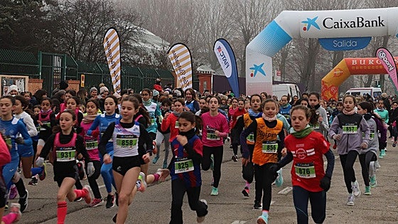 La San Silvestre infantil 2024 de Burgos, en imágenes