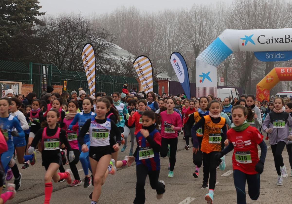 La San Silvestre infantil 2024 de Burgos, en imágenes