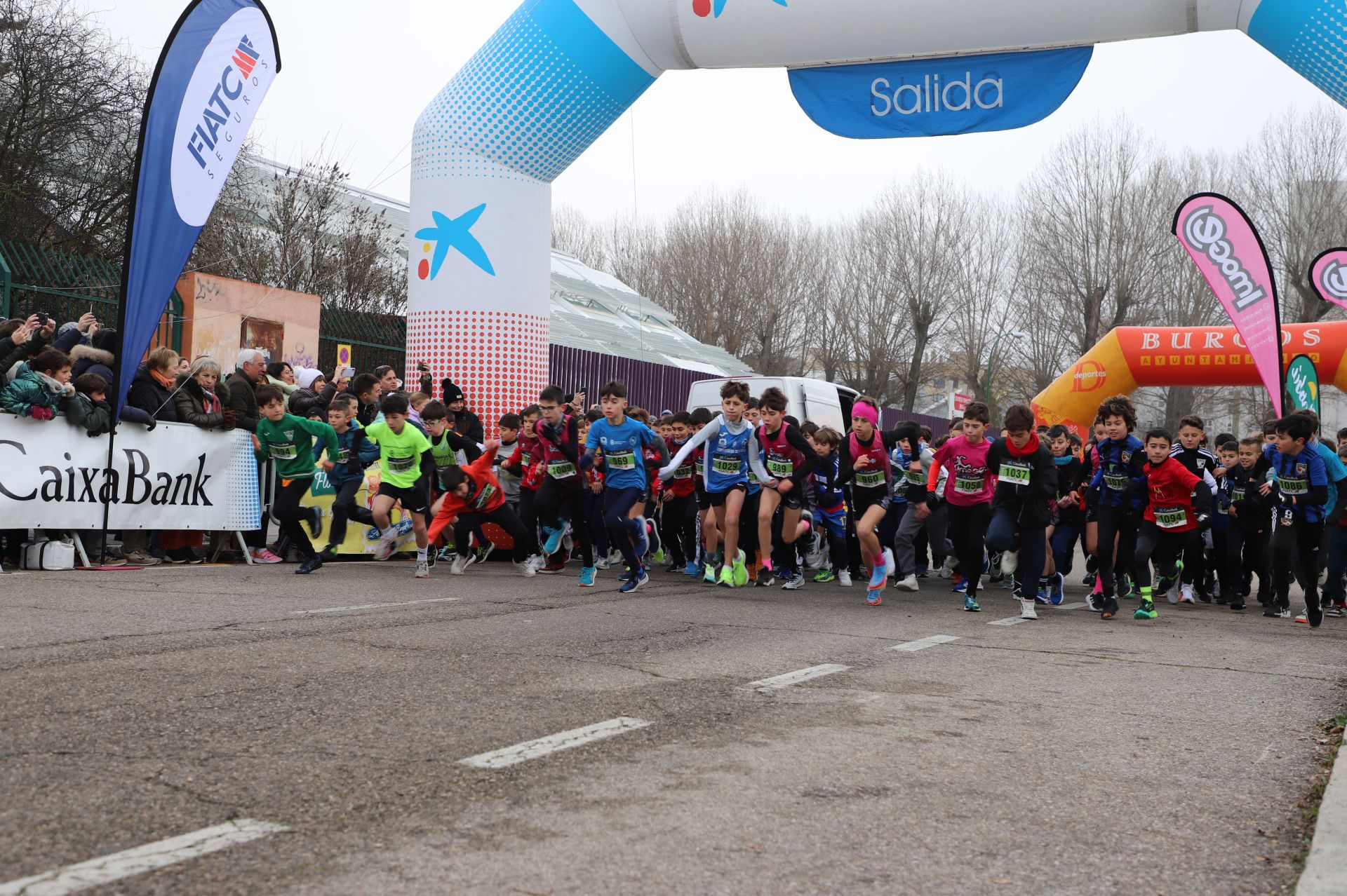 La San Silvestre infantil 2024 de Burgos, en imágenes