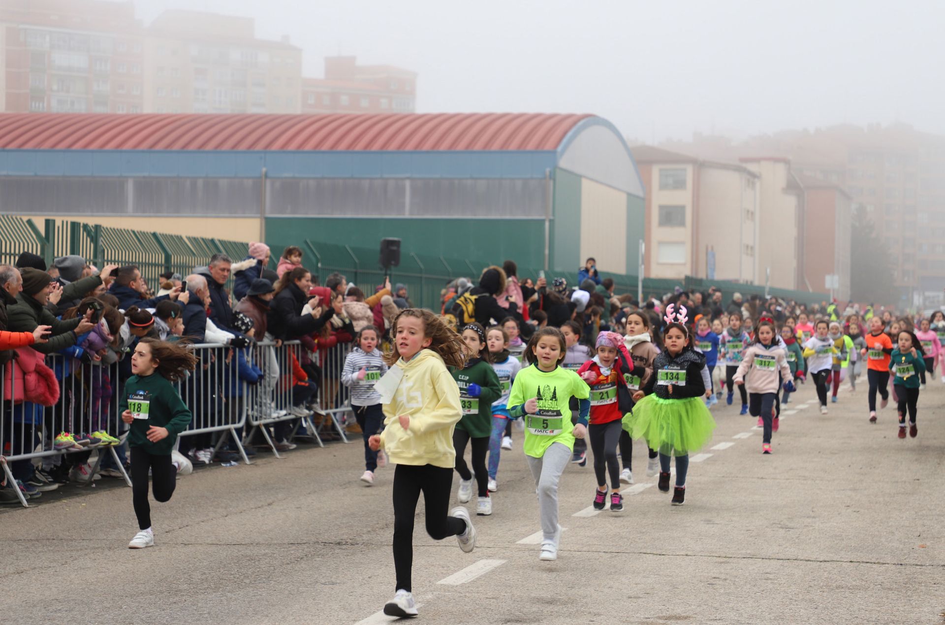 La San Silvestre infantil 2024 de Burgos, en imágenes