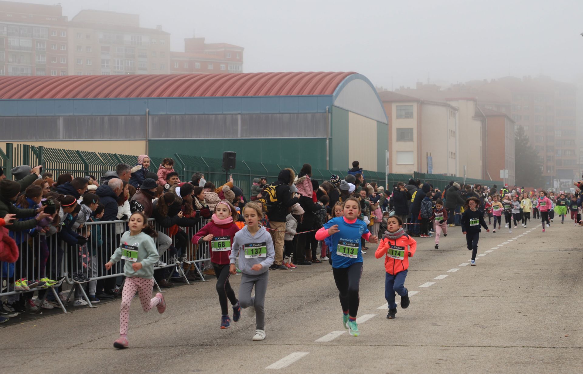 La San Silvestre infantil 2024 de Burgos, en imágenes