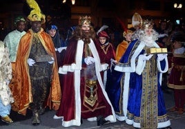 Imagen de archivo de la cabalgata de Reyes en Burgos.