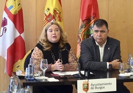 Una parte del equipo de Gobierno del PP en el Ayuntamiento.