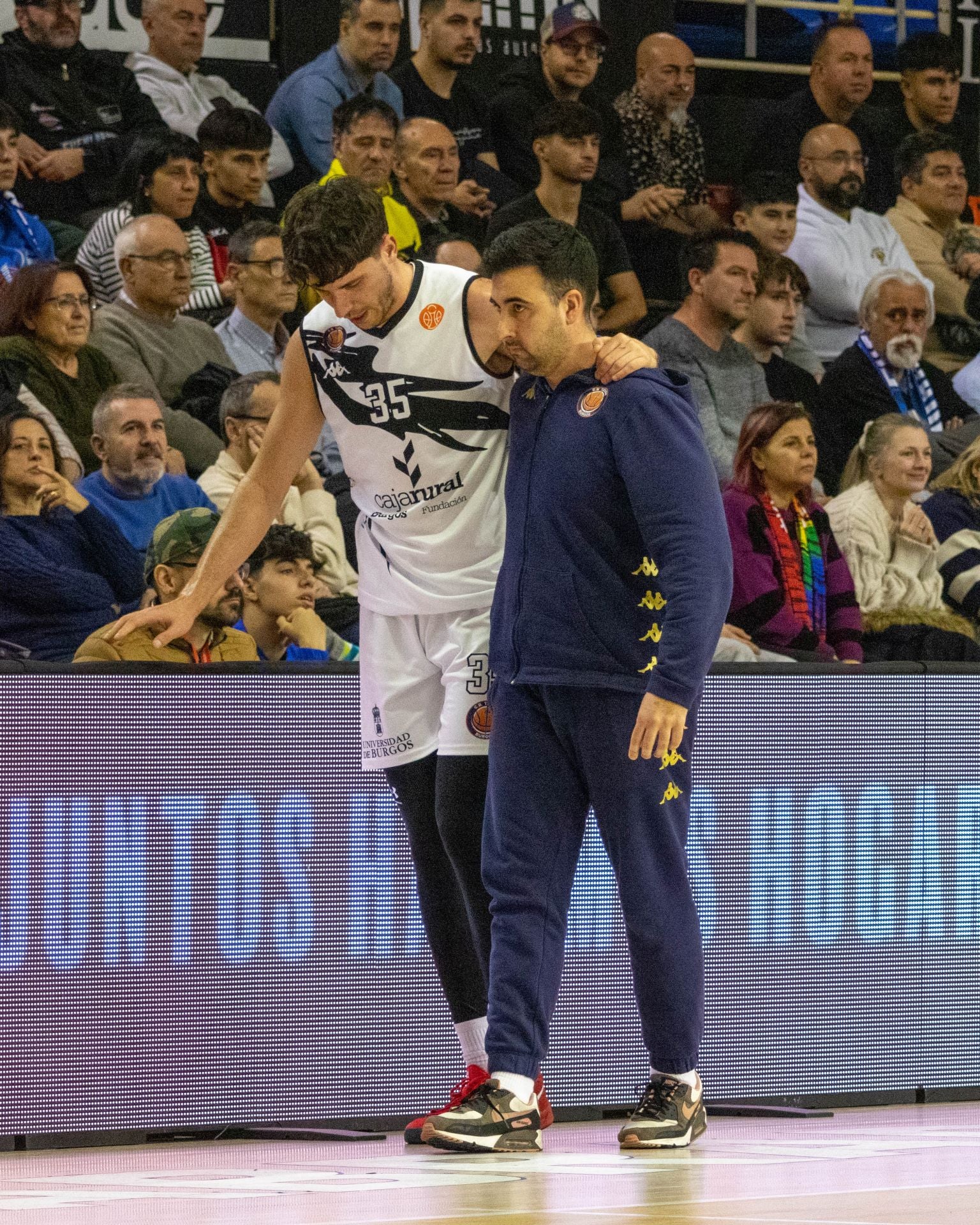 Así ha sido la derrota del Tizona frente al Fuenlabrada en imágenes