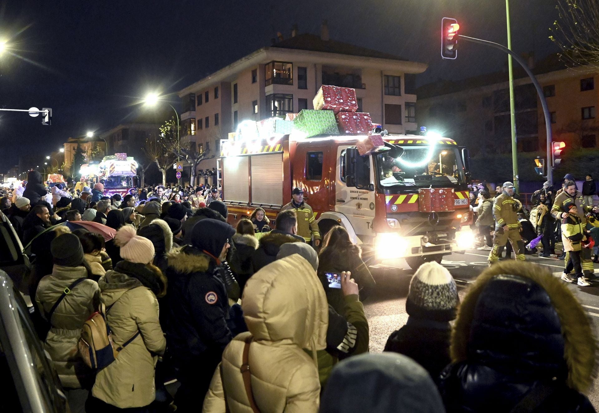 La llegada de los Reyes Magos a Burgos en imágenes