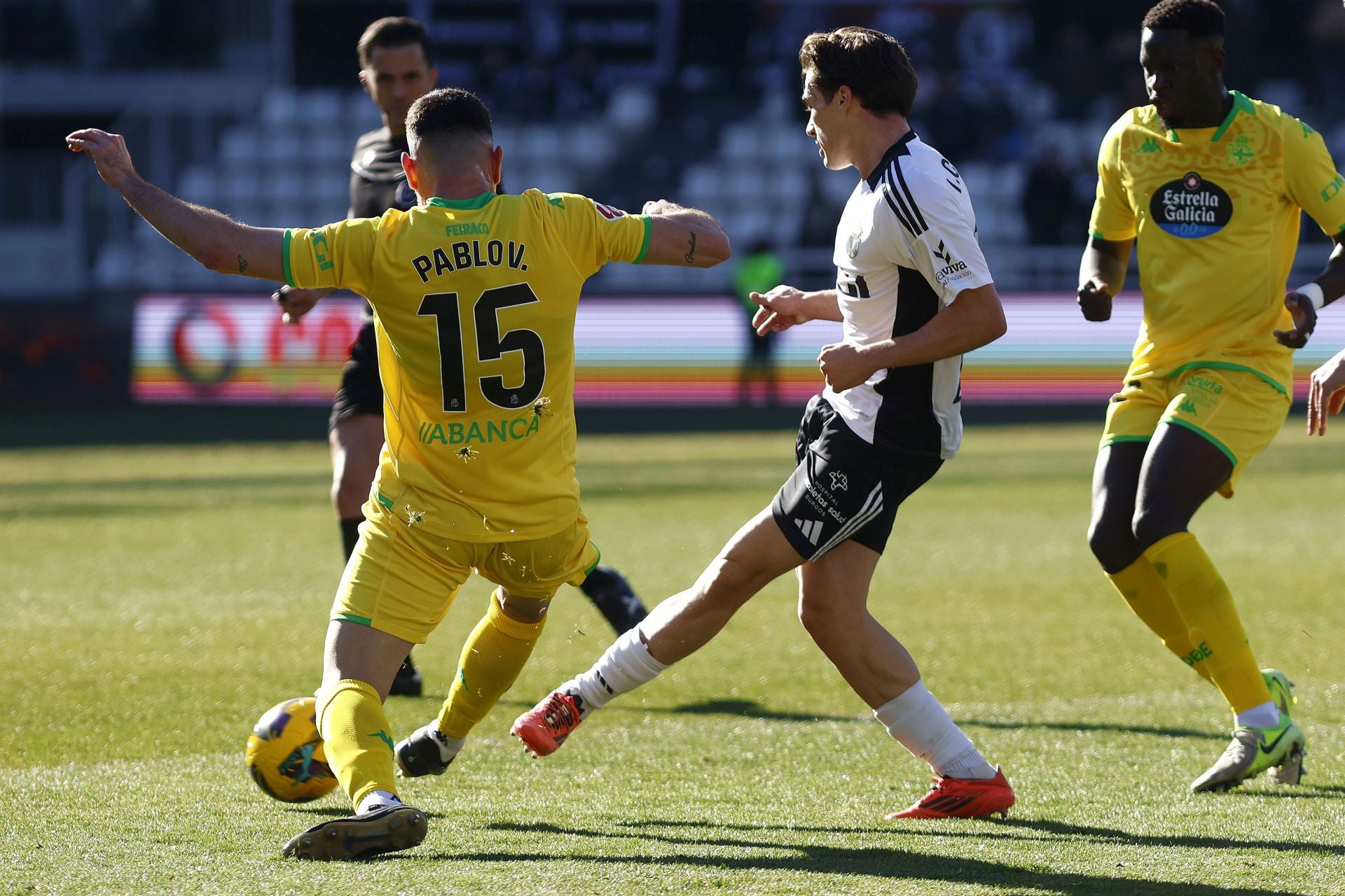 El Burgos CF cae derrotado por la mínima ante el Dépor