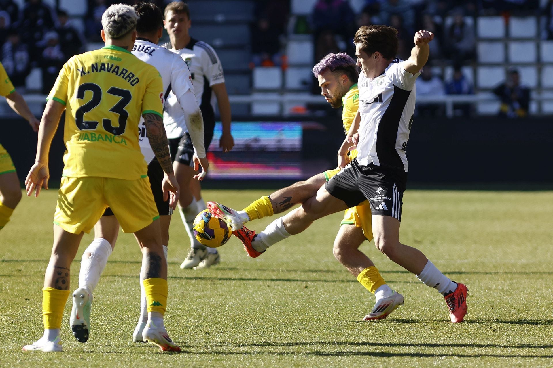 El Burgos CF cae derrotado por la mínima ante el Dépor