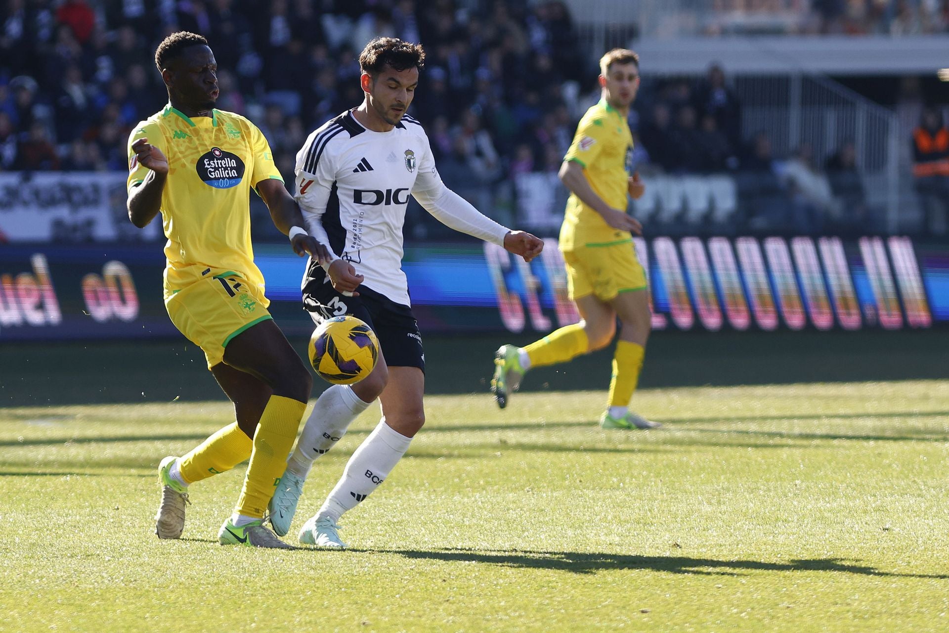 El Burgos CF cae derrotado por la mínima ante el Dépor